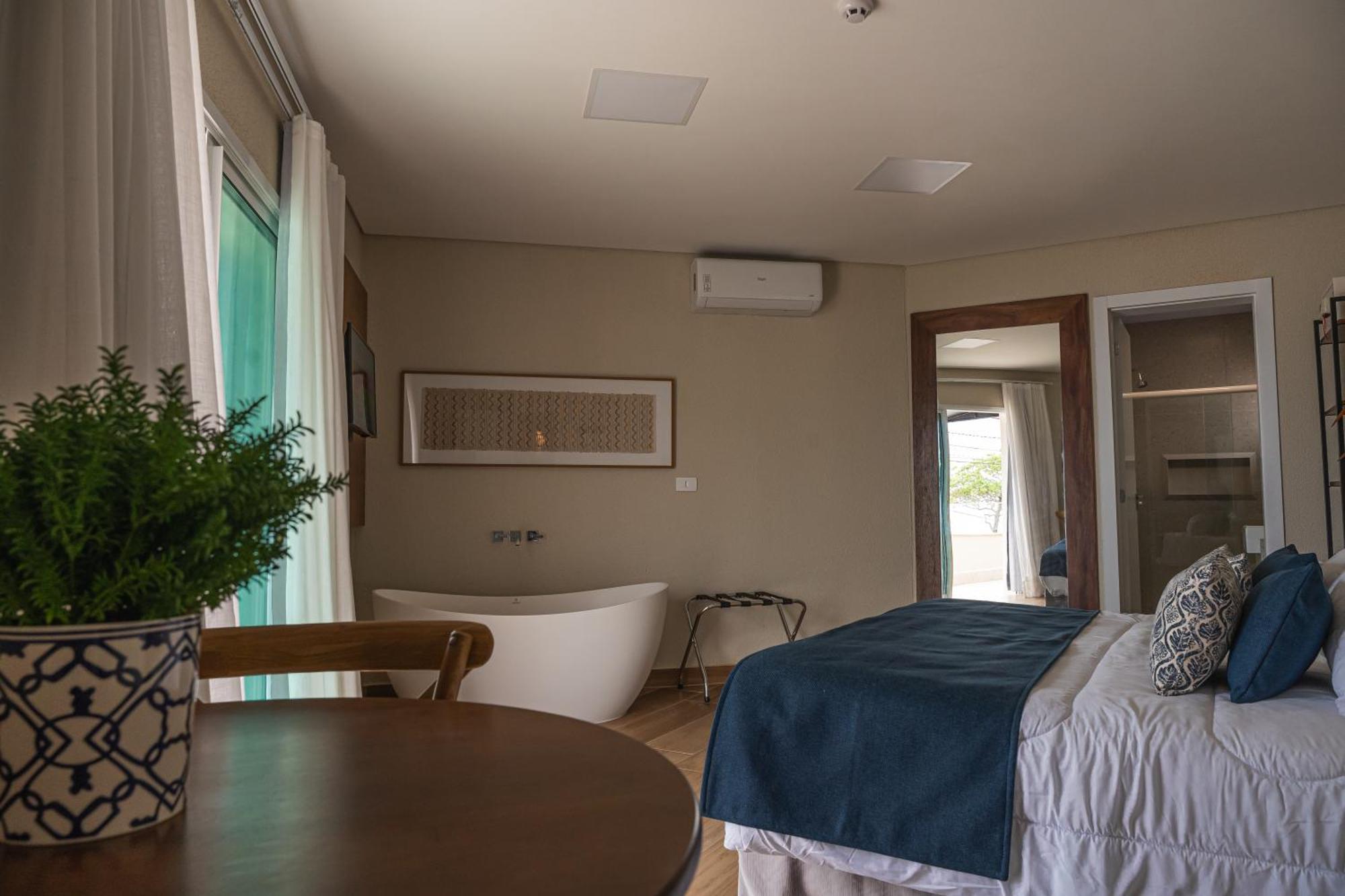 Hotel Villareal Charme Гуаратуба Экстерьер фото