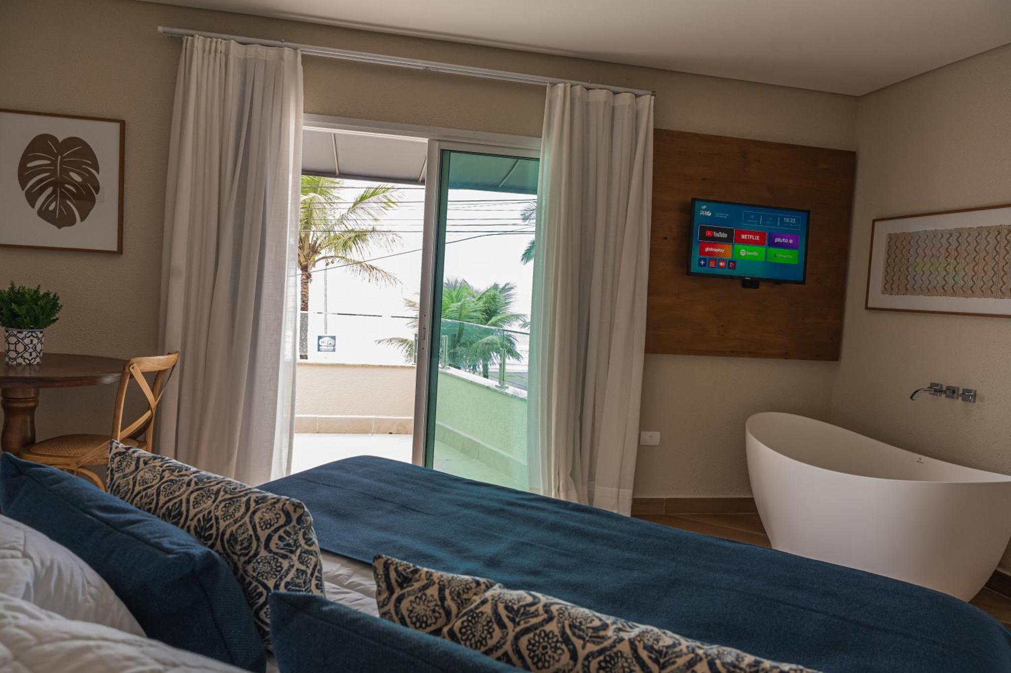 Hotel Villareal Charme Гуаратуба Экстерьер фото